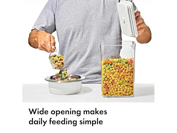 OXO Pet POP Container with Scoop 6.0 Qt/5.7