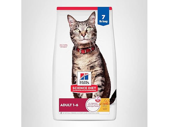 Hill's Science Diet Adult 1-6 Premium Dry Food 7 lb.