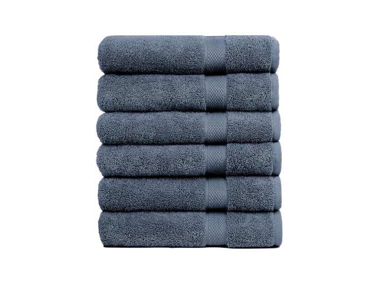 Bella 6 PC 100% Combed Cotton Towel Set