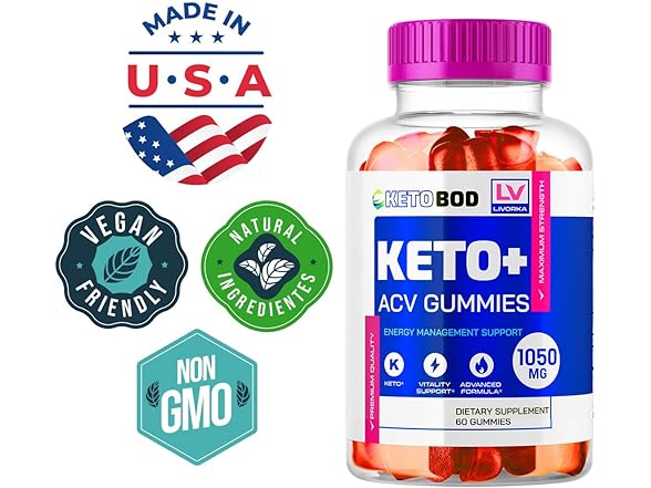 KetoBOD Keto Weight Loss ACV Gummies