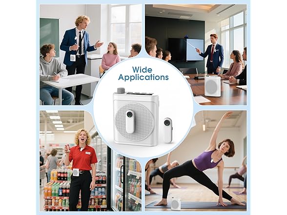 VEVARUN 15W Wireless Voice Amplifier