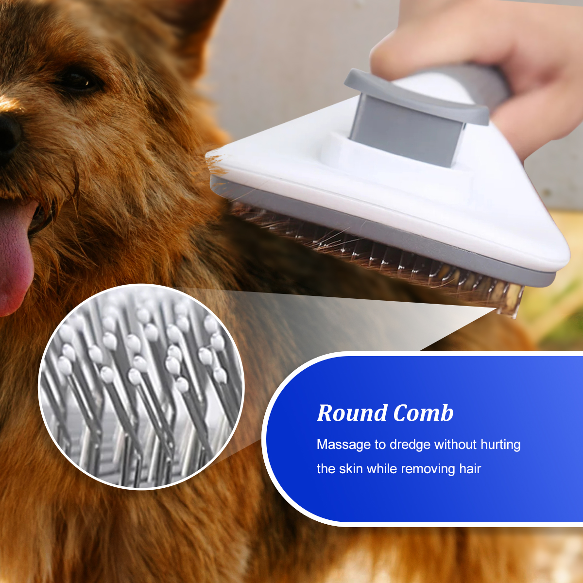 Remarkable Goodz Pet Massage Grooming Brush - Gallery 15