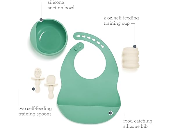 Infantino 5-Pc Baby Led Weaning Kit