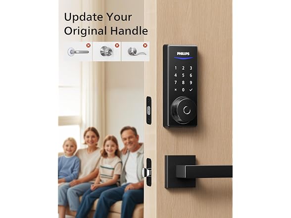 Philips DDL210-1H-L Phlips Keypad Front Door Lock - Gallery 9