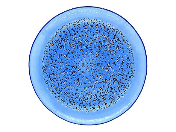 Red Pomegranate ISLA 7" Canape Plate