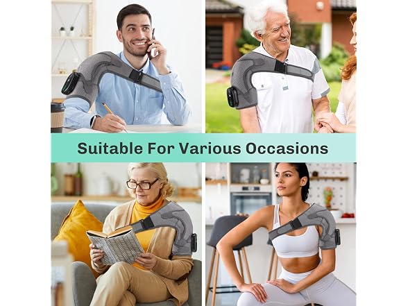 GVMSOR Cordless Shoulder Heating Pad, Gr