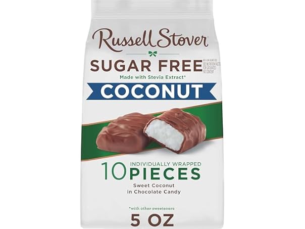 $3.99, Was $7.4572, 46% Off! Russell Stover SF Coconut in Choc 5oz dealfomo