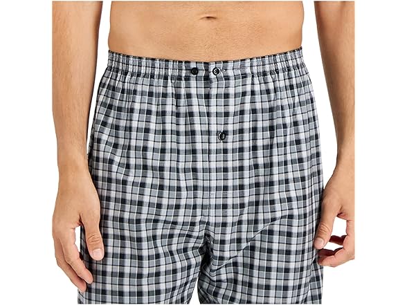 Hanes Pajama Set Plaid (4X)