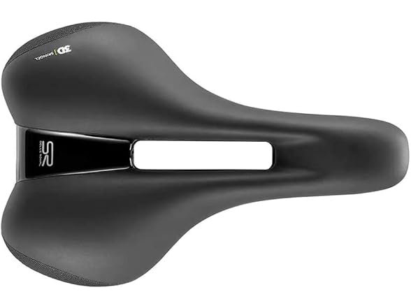 SELLE ROYAL ELLIPSE SADDLE STEEL BLACK 197mm x 260mm