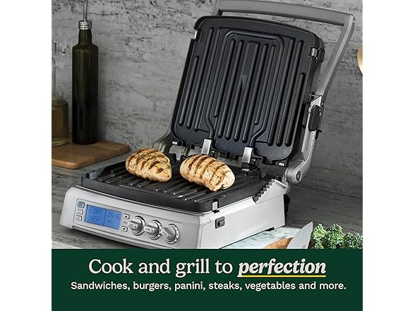 Cuisinart GR-300WSP1FR 6-in-1 Elite Griddler Stainles