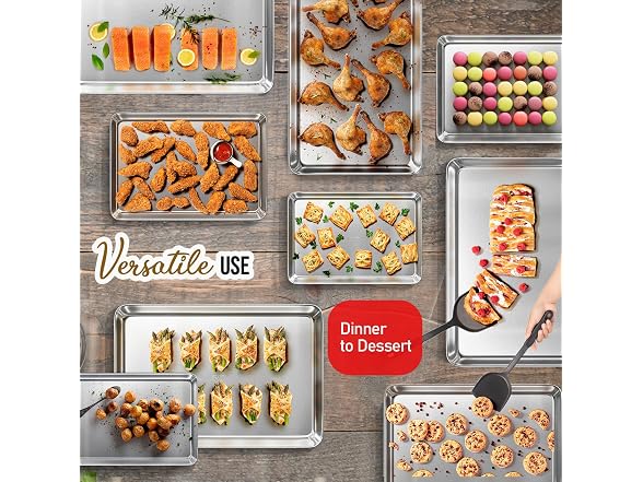 EATEX Eatex Aluminum Baking Sheet Set, 2 Pack
