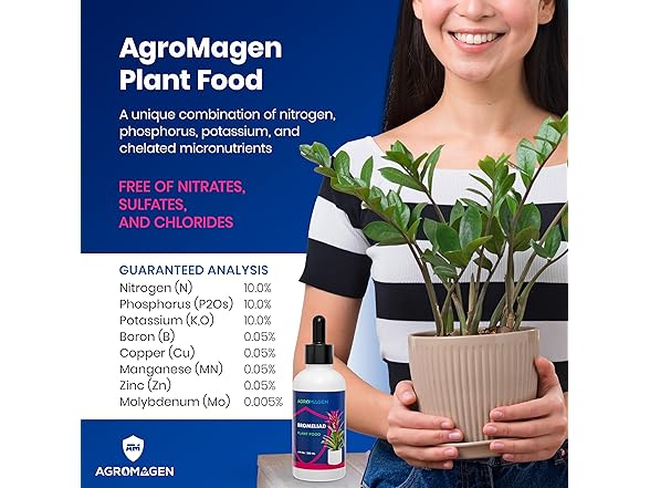 AgroMagen Plant Food 4oz Bromeliad