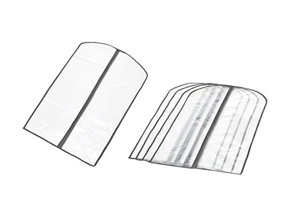 Amazon Basics Zippered Peva Garment Storage Bag