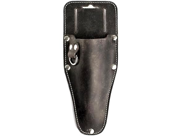 Leather Pruner Sheath Black/Grey