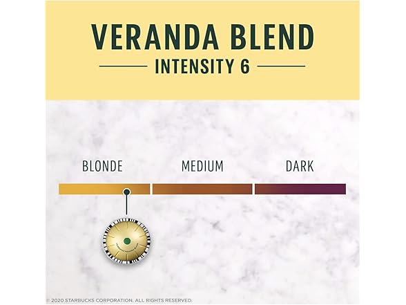 Starbucks® Veranda Blend Vertuo Nespresso Pods