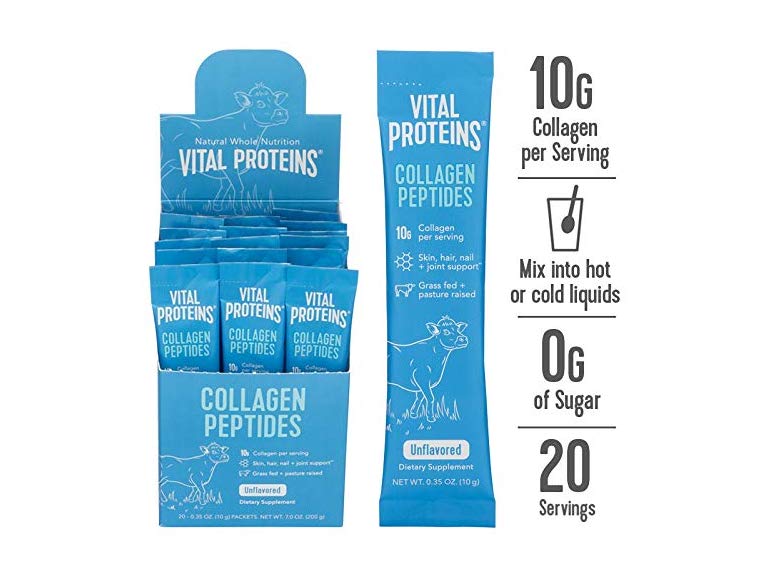Collagen Peptide Powder Stick Supplement