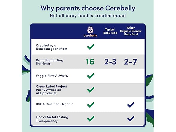 Cerebelly Sweet Potato Mango, 6pk