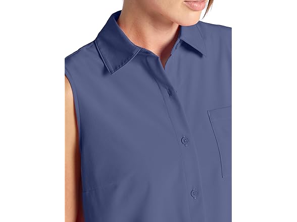 Gaiam Womens On The Move Woven Tank Top