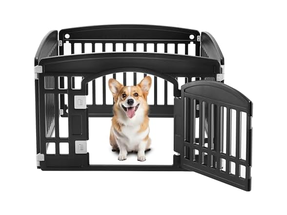 Simple Deluxe Plastic Pet Playpen