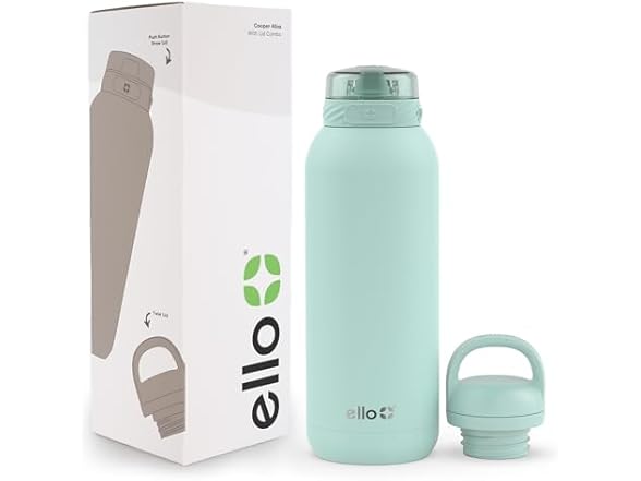 Ello Cooper 40oz Stainless Water Bottle