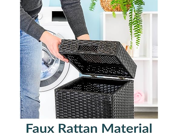 Sunnydaze Outdoor Trash Cans with Lids 2-Pk Black