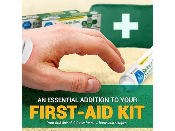 MED PRIDE Bacitracin with Zinc Ointment, 1 oz