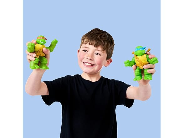 TNMT 4PK Super Oozy Toy Figures