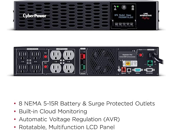 CyberPower Smart App Sinewave UPS Battery Backup - Surge Protector
