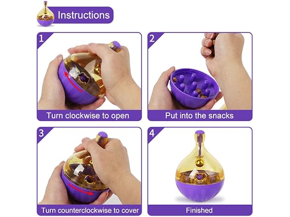 PJDDP Interactive Dog Cat Toys Ball