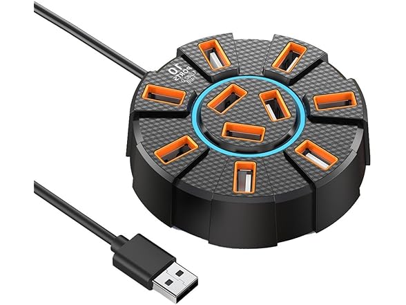 USB Station Expansion Dock 10 Port