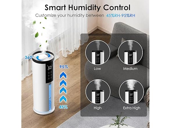 GloryAir 8L Cool Mist Humidifier