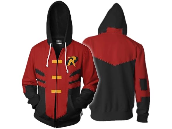 Wsysnl Unisex (XL) Xinxin Robin Tim Drake Hoodie