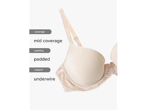 Wacoal (36B) Womens La Femme Plunge TShirt Bra