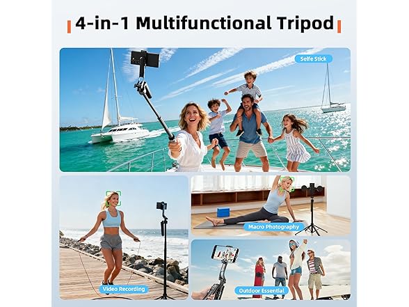 Euoto Face Tracking Selfie Stick Tripod