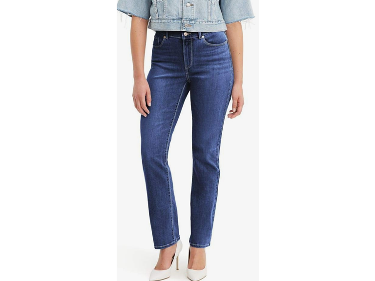 Levi's Women's Classic Straight Jeans, Lapis Dark Horse, 32 (US 14) S