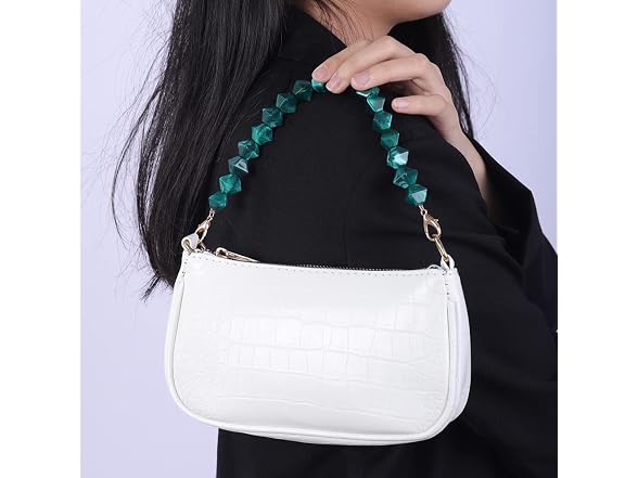 Wiwpar Acrylic Bag Straps Chain Purse Bag
