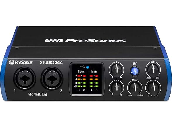 PreSonus Studio 24c 2x2 USB Type-C