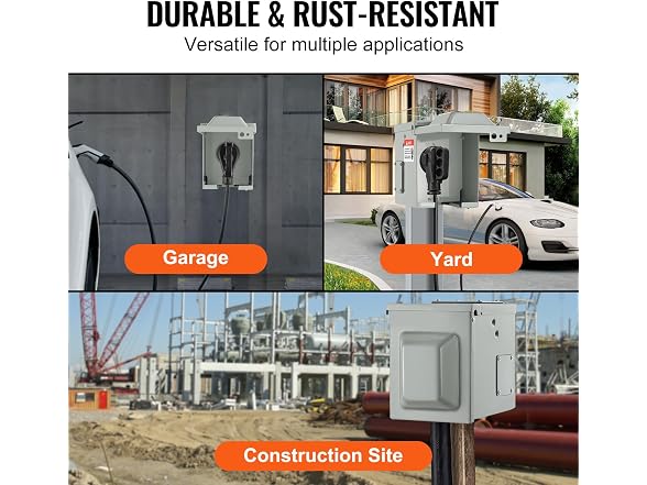 VEVOR 50 Amp RV Power Outlet Box