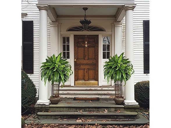NeosCA Set of 2 Artificial Boston Fern