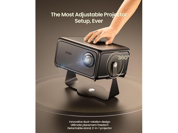 4K Smart Projector with Wifi and Bluetooth