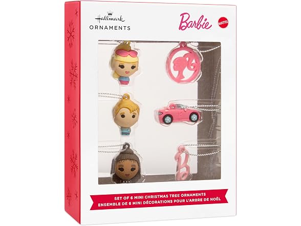 Hallmark Mini Barbie Christmas Ornaments - Gallery 7