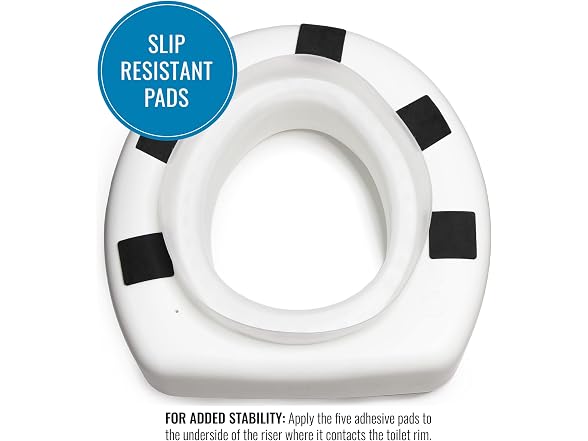 HealthSmart Enhanced Comfort 5 Raised (Round)