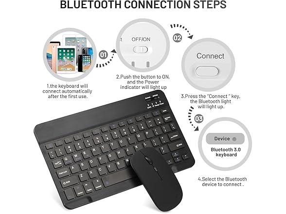 N-one Keyboard Mouse Set, 11" Keyboard