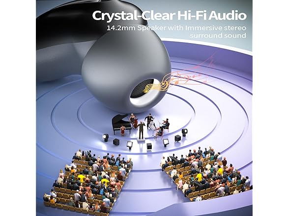 aggoo Mini ANC Sleep Earbuds | 5.4 BT