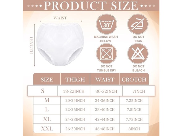 10 Pcs Adult Incontinence Underpants