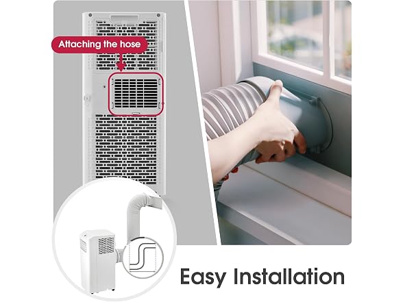 LG LP0624WFR 6,000 BTU Portable Air Conditioner