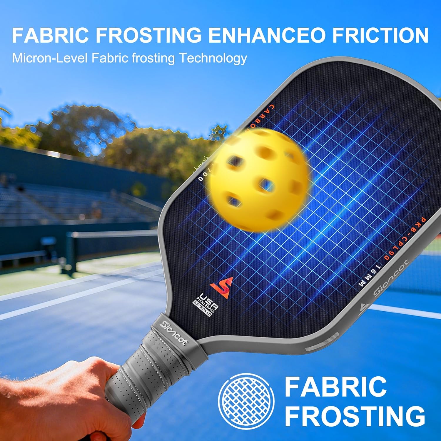 Sioncot Thermoformed Pickleball Paddle - Gallery 18