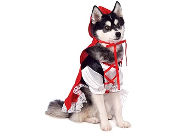 Rubies Red Riding Hood Pet Costume Lg