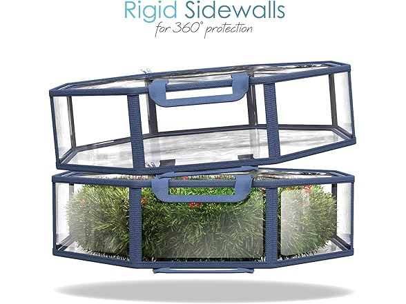 Hearth & Harbor Wreath Storage Contain 30"