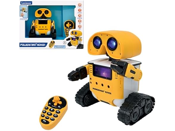 LEXiBOOK, Powerman® Rover, Remote-Controlled Robot